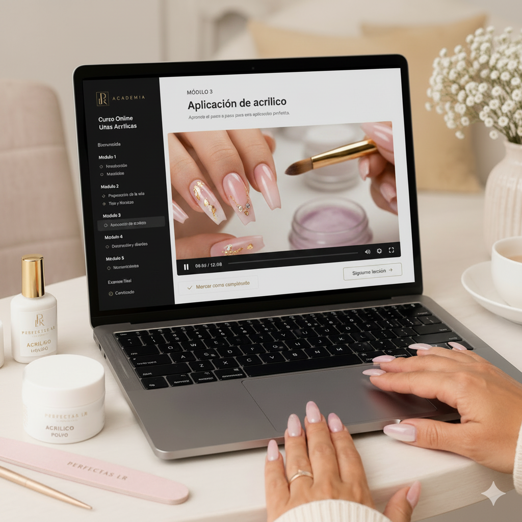 curso online de uñas acrilicas