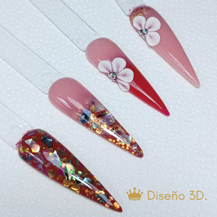Diseño 3D en acrílico.