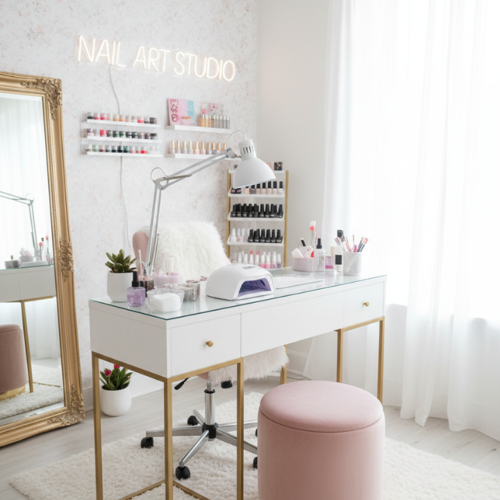 Emprendimiento de negocio de uñas
