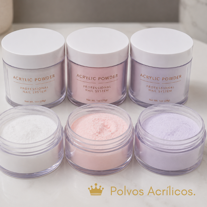 Polvos acrílicos